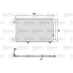 814294 Condenser, air conditioning VALEO - Top1autovaruosad