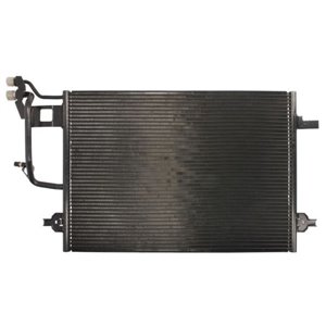 THERMOTEC KTT110080 - A/C condenser fits: AUDI A6 C5, ALLROAD C5 1.8-2.8 01.97-08.05