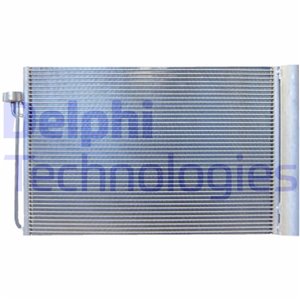 DELPHI TSP0225512 - A/C condenser (with dryer)