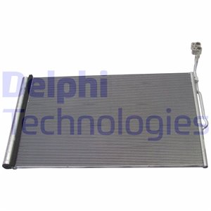 DELPHI TSP0225686 - A/C condenser (with dryer) fits: PORSCHE CAYENNE; VW TOUAREG 3.0D-4.8 01.10-