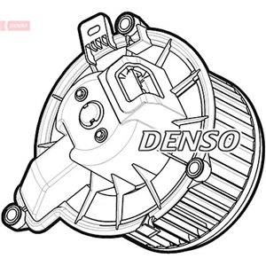 DENSO DEA12007 - Air blower fits: IVECO DAILY IV, DAILY V 2.3D/3.0CNG/3.0D 05.06-02.14