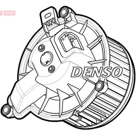 DEA12007 Вентилятор салона DENSO