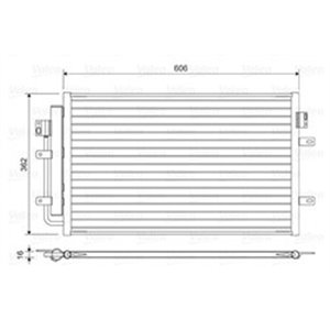 822551 Condenser, air conditioning VALEO - Top1autovaruosad