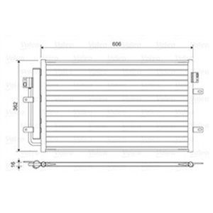 822551 Kondensor, luftkonditionering VALEO - Top1autovaruosad