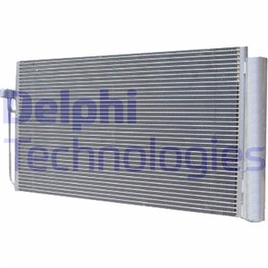 DELPHI TSP0225513 - A/C condenser (with dryer)