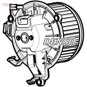 DENSO DEA12006 - Air blower fits: IVECO DAILY VI 3.0D 03.14-