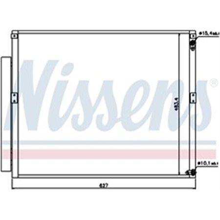 94919 Kondensaator,kliimaseade NISSENS