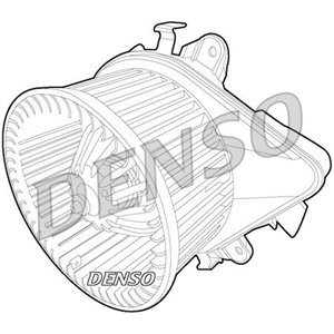 DENSO DEA09033 - Air blower fits: FIAT IDEA; LANCIA MUSA 1.2-1.9D 12.03-