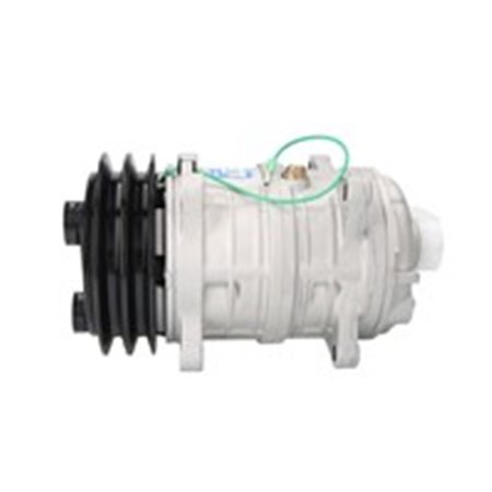 TCCI QP16XD-1220 - Universal A/C compressor QP16XD, way of fitting Eye, pulley diameter 135mm, pulley type A2, 24V (without oil)