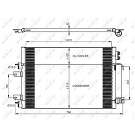 350086 Kondensaator,kliimaseade NRF