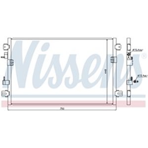 94906 Kondensaator,kliimaseade NISSENS - Top1autovaruosad