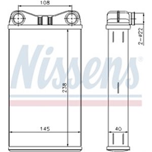 NIS 70227 Kütteseade sobib: AUDI A4 B6, A4 B7 SEAT EXEO, EXEO ST 1.6 4.2 1