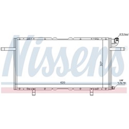 94686 Kondensaator,kliimaseade NISSENS