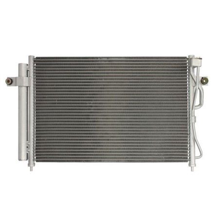 THERMOTEC KTT110409 - A/C condenser (with dryer) fits: HYUNDAI GETZ 1.5D 03.03-06.09