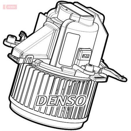 DENSO DEA07024 - Air blower fits: CITROEN C4 GRAND PICASSO II, C4 PICASSO II, JUMPY, SPACETOURER PEUGEOT 3008, 5008 II, TRAVELL
