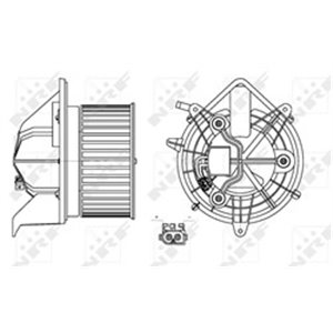 34157 Interior Blower NRF - Top1autovaruosad