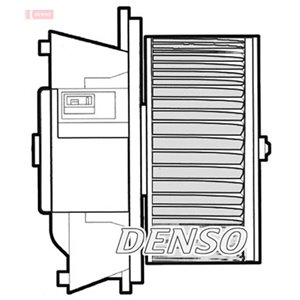 DEA09043 Õhupuhur sobib: FIAT DOBLO, DOBLO/MINIVAN, PUNTO 1.2 1.9D 09.99 