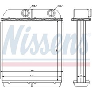 NISSENS 73644 - Heater fits: VOLVO S40 I, V40 1.6-2.0 07.95-12.04