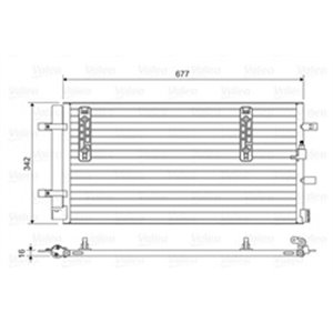 VALEO 814419 - A/C condenser (with dryer) fits: AUDI A4 ALLROAD B8, A4 B8, A5, Q5 1.8-4.2 06.07-05.17