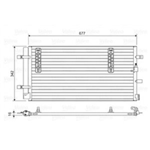 VAL814419 A/C condenser (with dryer) fits: AUDI A4 ALLROAD B8, A4 B8, A5, Q