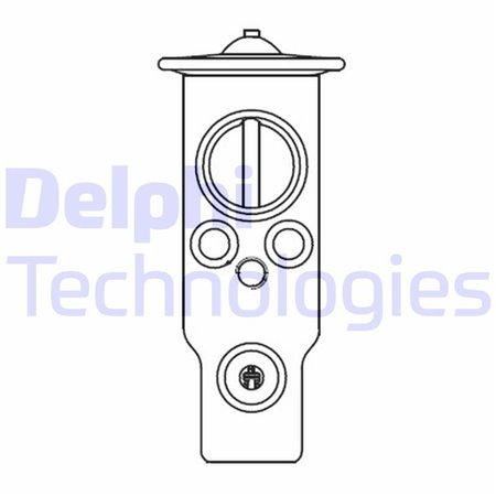 CB1015V Клапан кондиционера DELPHI 
