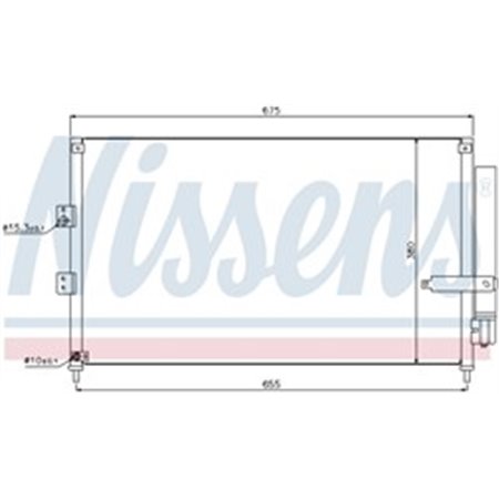 940197 Kondensaator,kliimaseade NISSENS