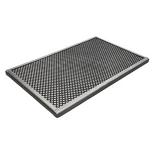 PURRO PUR-HC0076 - Cabin filter (417x257x20mm, with activated carbon) fits: NEW HOLLAND B100B, B100BLR, B100BTC, B110 TIER3, B11