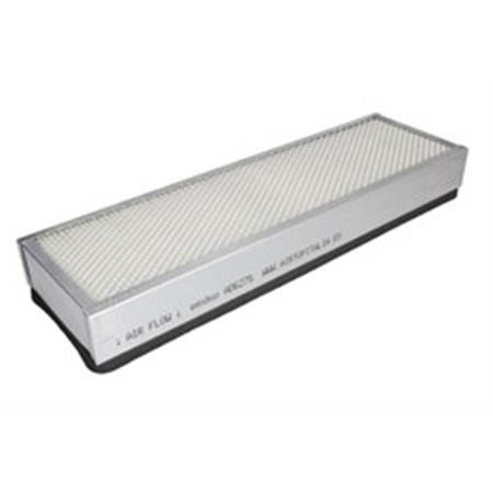 PUR-HC0538 Cabin filter (430x131x54mm, anti dust) fits: FENDT 8370P CHALLEN