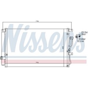 940211 Condenser, air conditioning NISSENS - Top1autovaruosad