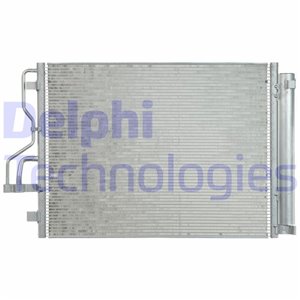 DELPHI CF20197 - A/C condenser (with dryer)