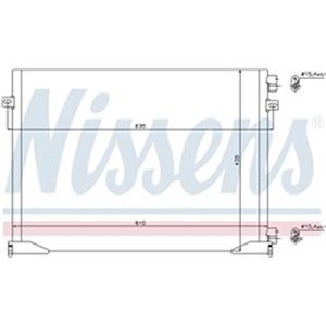 NIS 940109 Kliimasüsteemi soojusvaheti sobib: NISSAN PRIMASTAR OPEL VIVARO 