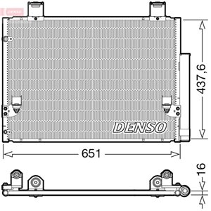 DCN50057 Конденсатор, кондиционер DENSO - Top1autovaruosad