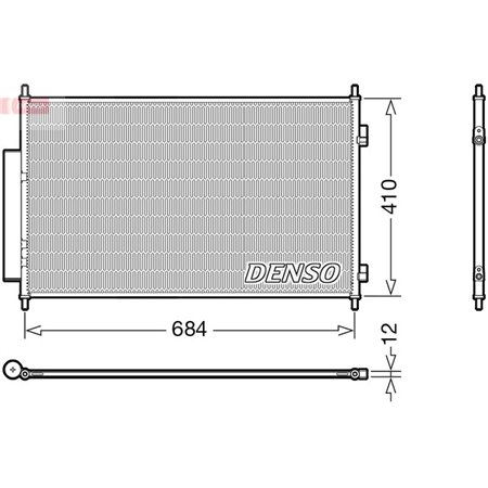 DCN40027 Kondensaator,kliimaseade DENSO