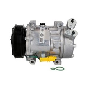 NISSENS 89076 - Air-conditioning compressor fits: ABARTH GRANDE PUNTO, PUNTO, PUNTO EVO; ALFA ROMEO MITO; CITROEN BERLINGO, BERL
