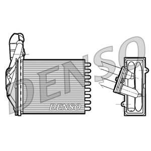 DENSO DRR09042 - Heater fits: FIAT 500, PANDA 1.1-1.4 09.03-