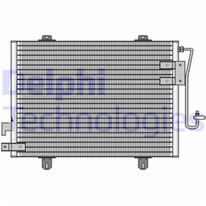 TSP0225131 Радиатор кондиционера DELPHI  - Top1autovaruosad