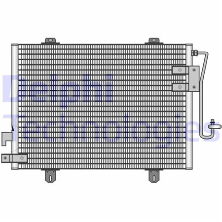 TSP0225131 Радиатор кондиционера DELPHI 