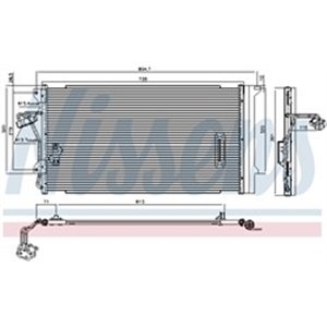 94667 Kondensaator,kliimaseade NISSENS - Top1autovaruosad