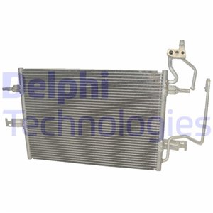 DELPHI TSP0225566 - A/C condenser fits: OPEL MERIVA A 1.4-1.8 05.03-05.10