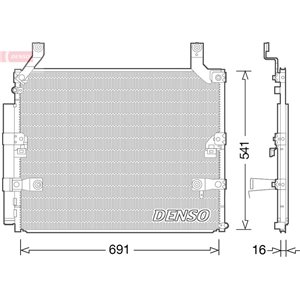 DCN50032 Kondensaator,kliimaseade DENSO - Top1autovaruosad