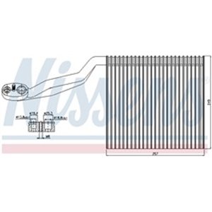 NIS 92294 Air conditioning evaporator fits: AUDI A4 B6 1.6 4.2 11.00 12.05