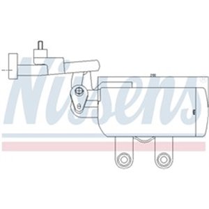 NISSENS 95385 - Air conditioning drier fits: VOLVO C30, C70 II, S40 II, V50 1.6-2.5 12.03-06.13