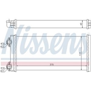 71928 Heat Exchanger, interior heating NISSENS - Top1autovaruosad