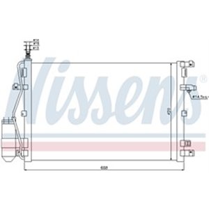 94937 Condenser, air conditioning NISSENS - Top1autovaruosad