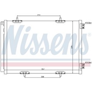 940055 Kondensaator,kliimaseade NISSENS - Top1autovaruosad