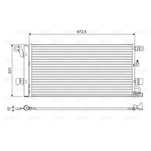 822596 Lauhdutin, ilmastointi VALEO - Top1autovaruosad