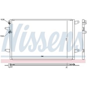 940491 Конденсатор, кондиционер NISSENS - Top1autovaruosad