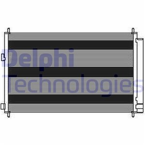 DELPHI TSP0225627 - A/C condenser (with dryer)