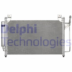 DELPHI CF20189 - A/C condenser (with dryer)