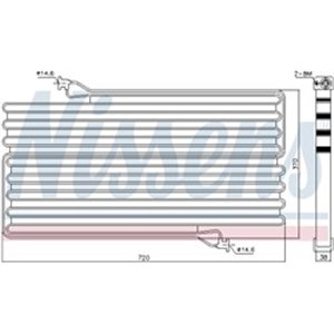 940549 Condenser, air conditioning NISSENS - Top1autovaruosad